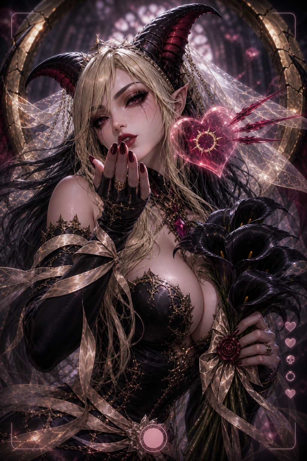 Mourning Veil Morrigan